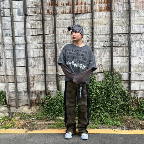 VALABASAS COOP CARGO PANTS (CAMO&BLACK)｜ヴァラバサス クープ カーゴパンツ（カモ＆ブラック）