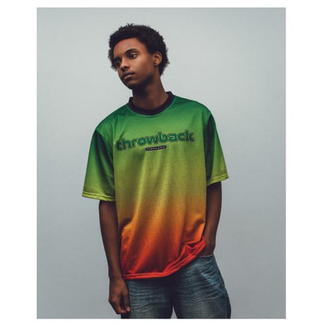 THROWBACK2000 DANCEHALL JERSEY (GREEN)｜スローバック2000 ダンスホール ジャージ（グリーン)