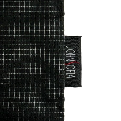 JOHN SOFIA Nylon Knapsack (BLACK/RED) | ジョンソフィア ナイロン ナップサック（ブラック／レッド）