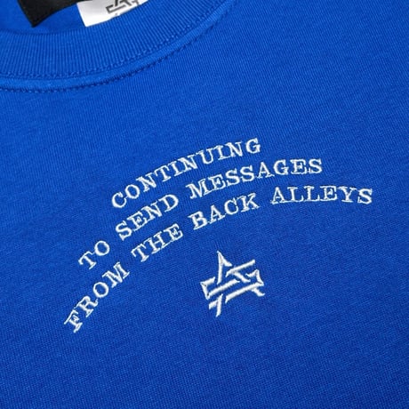 ATTACK ORIGINAL “CONCEPT” Drawcord LS Tee II (Blu)｜アタックオリジナル “コンセプト” ドローコード ロングスリーブT II（ブルー）