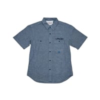 JOHN SOFIA “Staff Uniform” Chambray Shirt (NAVY)｜ジョンソフィア スタッフユニフォーム シャンブレー シャツ（ネイビー）