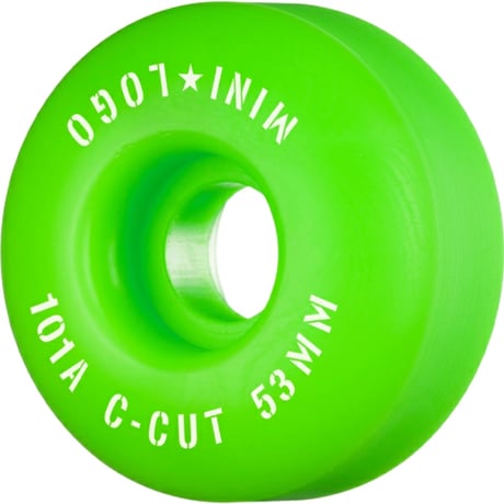 MINI LOGO C-CUT 53mm 101A (Red, Orange, Green, Blue)｜ミニロゴ Cカット ウィール 53mm 101A（レッド/オレンジ/グリーン/ブルー）