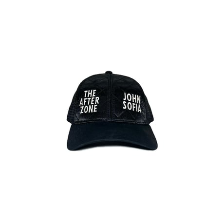 JOHN SOFIA The After Zone Tracker Cap (Black & White)｜ジョンソフィア ジ・アフターゾーン トラッカーキャップ（ブラック＆ホワイト）