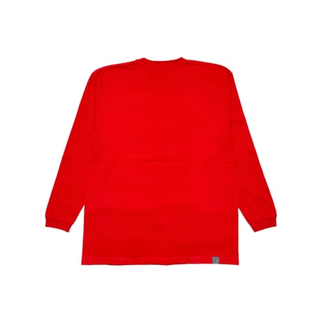 ATTACK ORIGINAL Angel Logo LS Tee (Red)｜アタックオリジナル エンジェルロゴ ロングスリーブT（レッド）