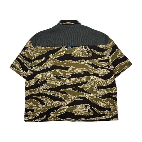 JOHN SOFIA RIPSTOP FIELD SHIRT (TIGER CAMO)｜ジョンソフィア リップストップ フィールドシャツ（タイガーカモ）