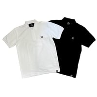 ATTACK ORIGINAL School Polo (WHITE, BLACK)｜アタックオリジナル スクールポロ（ホワイト/ブラック）
