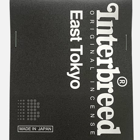 INTERBREED Original Incense “East Tokyo” (1PAC/20PCS)｜インターブリード オリジナル インセンス “イーストトーキョー” (1パック/20本)