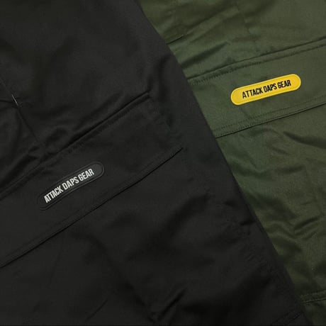 ADG “Metal Face” Cargo Pants (Blk, O.D)｜エーディージー “メタルフェイス” カーゴパンツ（ブラック/オリーブドラブ）
