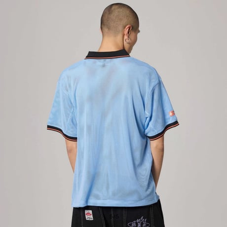 GRIMEY CHIEF MACHETAZOS WARRIOR MESH SOCCER JERSEY (BLUE)｜グライミー チーフウォリアー メッシュ サッカージャージ（ブルー）