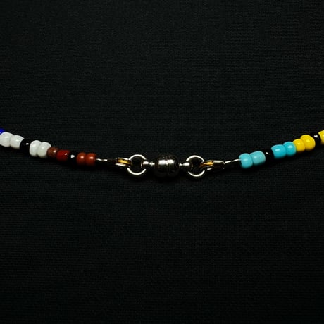 JOHN SOFIA Good Shepherd beads necklace (twilight)｜ジョンソフィア グッドシェパード ビーズネックレス（トワイライト）