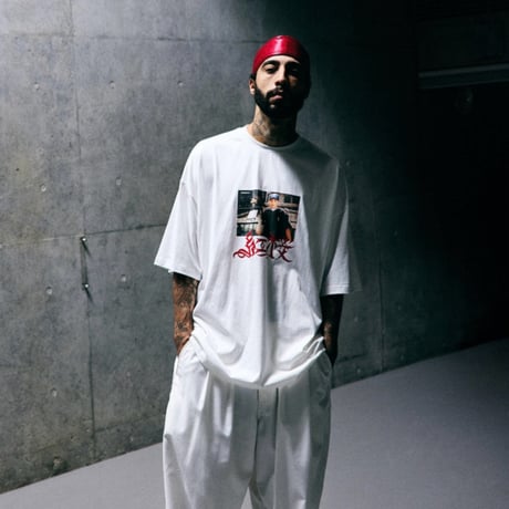 TIGHTBOOTH × 紅桜 紅桜 T-SHIRT (White)｜タイトブース × 紅桜 紅桜 ティーシャツ（ホワイト）