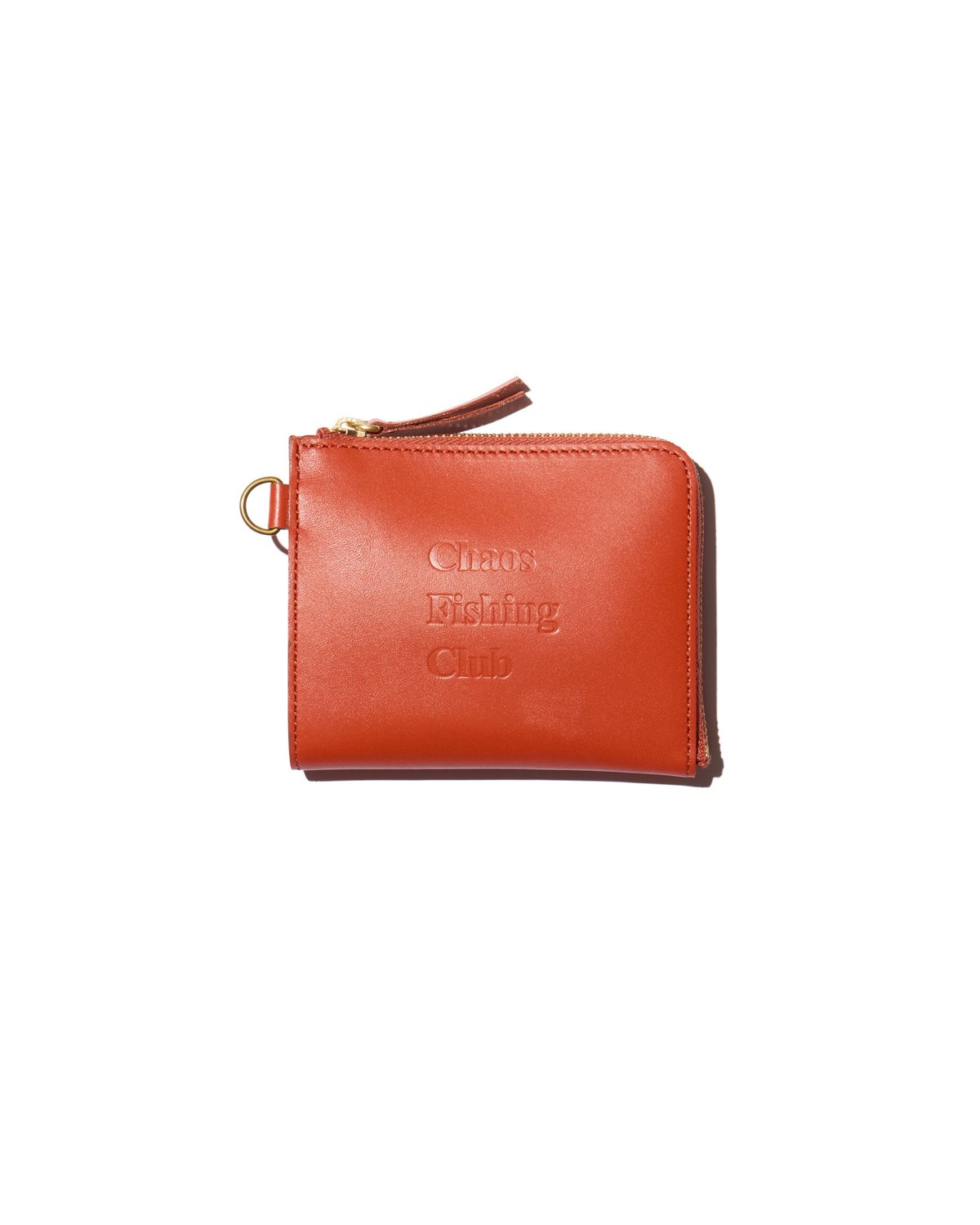 Chaos Fishing Club Logo Leather Wallet2.0 (ORAN
