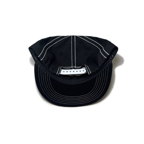 ADG AS Logo Stitch Snapback (Wht)｜エーディージー ASロゴ ステッチ スナップバック（ホワイト）