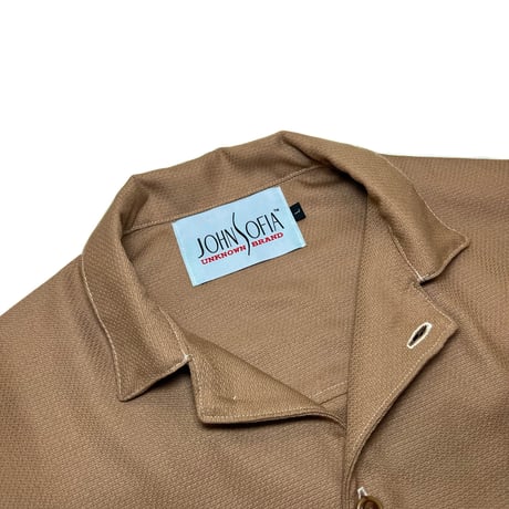 JOHN SOFIA Fleur Longsleeve Shirts (Camel)｜ジョンソフィア フルール ロングスリーブシャツ（キャメル）
