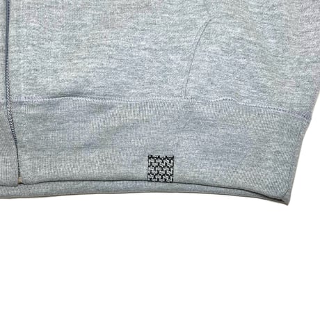 ADG Metal Face Zip Hoodie (Heather Gray, Brown)｜エーディージー メタルフェイス ジップフーディー（ヘザーグレー/ブラウン）