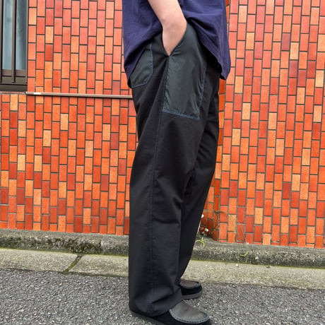 JOHN SOFIA Mixed by After Zone Trousers (Black)｜ジョンソフィア ミックスド バイ アフターゾーン トラウザーズ（ブラック）