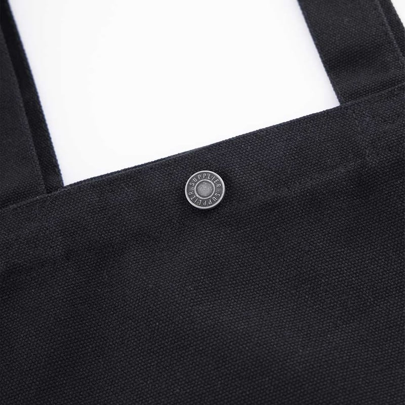 AGE FACTORY×SUPPLIER Logo Tote Bag (Black)｜エイジフ
