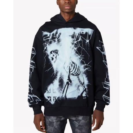 GUAPI Black Revived Hoodie V1 (Black)｜グアピ ブラック リバイブド フーディー V1（ブラック）