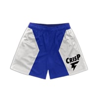 CRISP Color Block Shorts (Blue&White)｜クリスプ カラーブロック ショーツ（ブルー＆ホワイト）