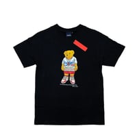 ATTACK ORIGINAL “Mookie” Bear Tee by INTERBREED (Blk)｜アタックオリジナル “ムーキー” ベアTシャツ バイ インターブリード（ブラック）