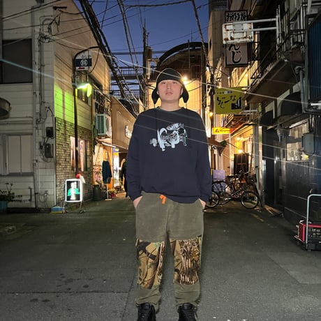 JOHN SOFIA Paneled High-Grade Fleece Pants (Olive/Realtree)｜ジョンソフィア パネルド ハイグレード フリースパンツ（オリーブ/リアルツリー）