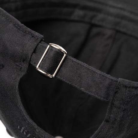 SUPPLIER CROSS PATCH 6 PANEL CAP (Black)｜サプライヤー クロス パッチ 6パネルキャップ（ブラック）
