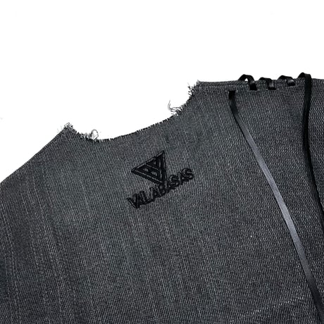 VALABASAS SCRIPTED LONGSLEEVE (GREY) | バラバサス スクリプティッド ロングスリーブ (グレー)