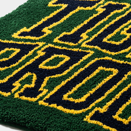 TIGHTBOOTH COLLEGE RUG (Forest)｜タイトブース カレッジ ラグ（フォレスト）