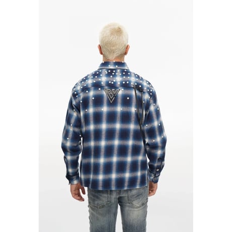 VALABASAS CADENCE BUTTON DOWN (BLUE)｜ヴァラバサス ケイデンス ボタンダウン（ブルー）