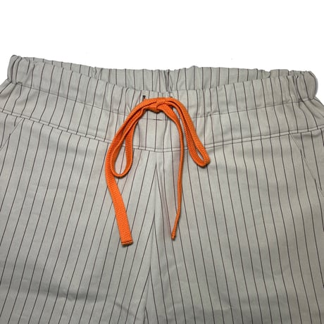 JOHN SOFIA Pinstripe Worker Shirtjacket & Pants Setup (Beige)｜ジョンソフィア ピンストライプ ワーカーセットアップ