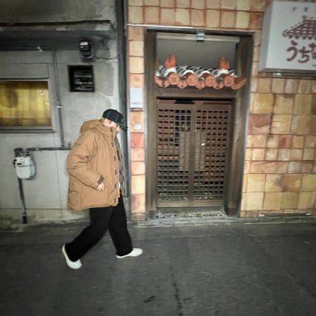 JOHN SOFIA After Zone Fleece Trousers (Black/Beige)｜ジョンソフィア アフターゾーン フリーストラウザーズ（ブラック/ベージュ）
