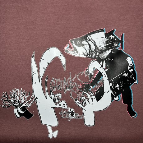 ATTACK ORIGINAL 19th Anniversary Sweat (Dirty Pnk)｜アタックオリジナル 19th Anniversary スウェット（ダーティピンク）