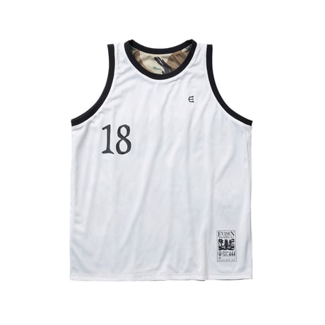 EVISEN  OHAKO CAMO MESH TANK (White/Camo) | エビセン オハコ カモ メッシュ タンク（ホワイト／カモ）