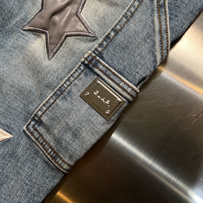 【国内入手困難】GUAPI アクアブルーヴィンテージスターデニム ヴィンテージスターデニム V2 - Guapi Clothing