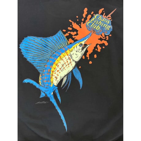 Chaos Fishing Club Swordfish Crew Neck L/S (LIGHT BLUE) | カオスフィッシングクラブ ソードフィッシュ クルーネック ロングスリーブライトブルー