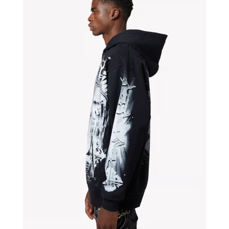 GUAPI Black Heavens Vault Hoodie V3 (Black)｜グアピ ブラック ヘブンズ ヴォルト フーディー V3（ブラック）
