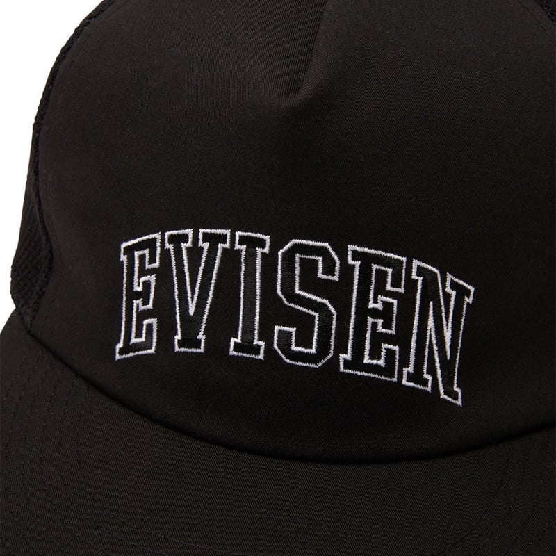 EVISEN COLLEGE MESH CAP (BLACK)｜エヴィセン カレッジ メッシュ