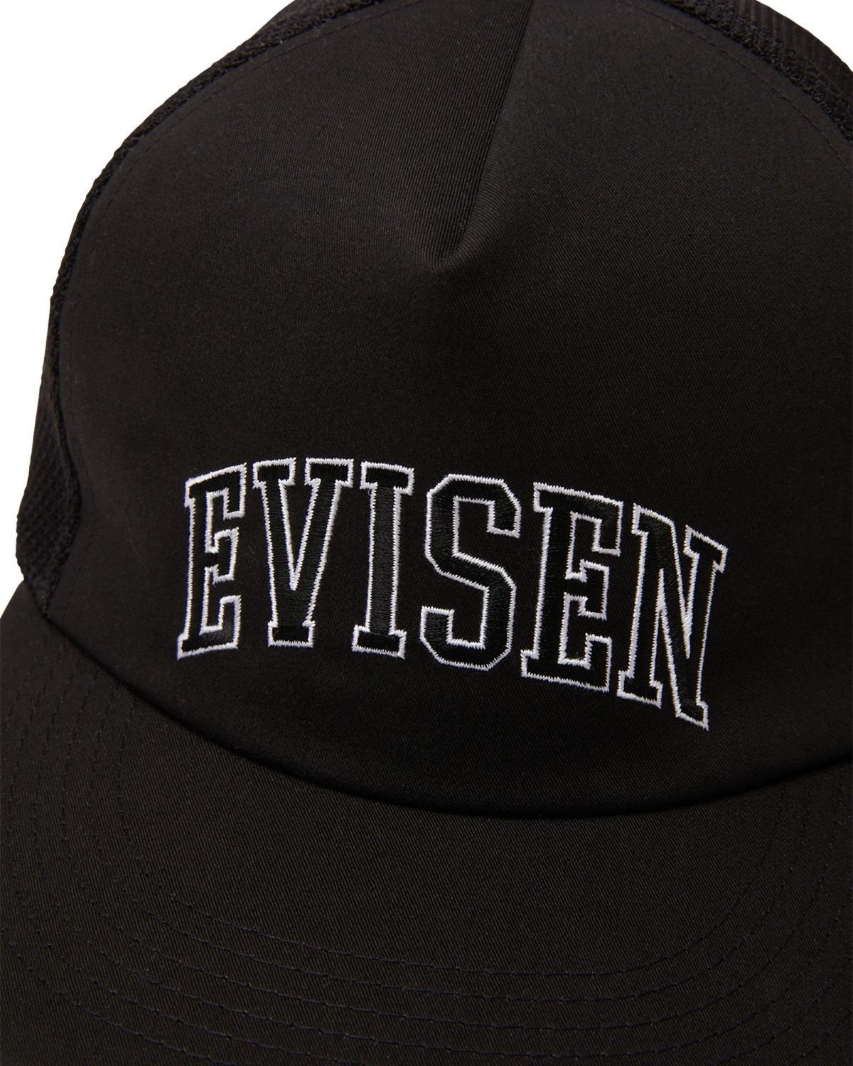 EVISEN COLLEGE MESH CAP (BLACK)｜エヴィセン カレッジ メッシュ