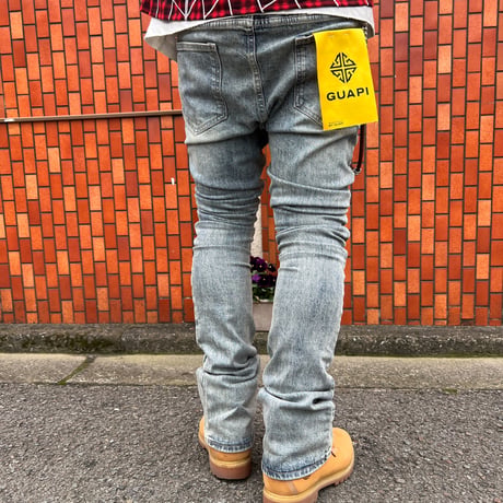 GUAPI Vintage Blue Weston Denim (Vintage Blue) | グアピ ビンテージ ブルー ウェスタン デニム (ブルー)
