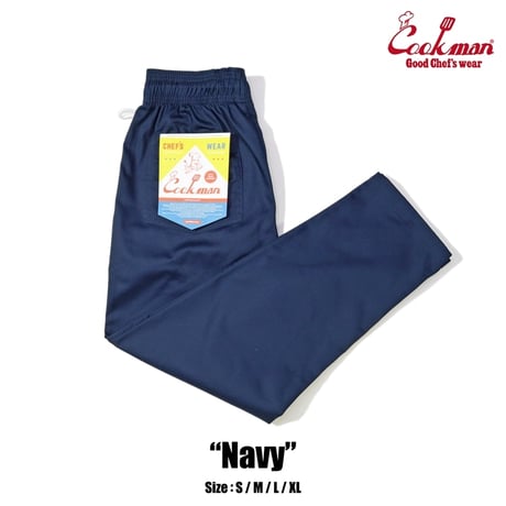Cookman Chef Pants (Navy)｜クックマン シェフパンツ（ネイビー）