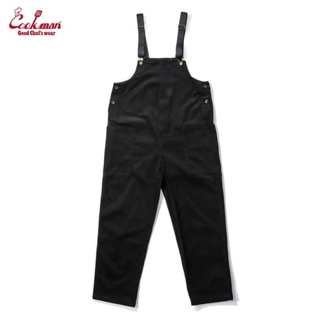 Cookman Fisherman's Bib Overall Corduroy (Black)｜クックマン フィッシャーマンズ ビブオーバーオール コーデュロイ（ブラック）