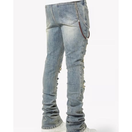 GUAPI Vintage Blue Weston Denim (Vintage Blue) | グアピ ビンテージ ブルー ウェスタン デニム (ブルー)