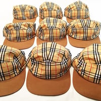 “T”Original Camp Cap (Check)｜ティーオリジナル キャンプキャップ（チェック）