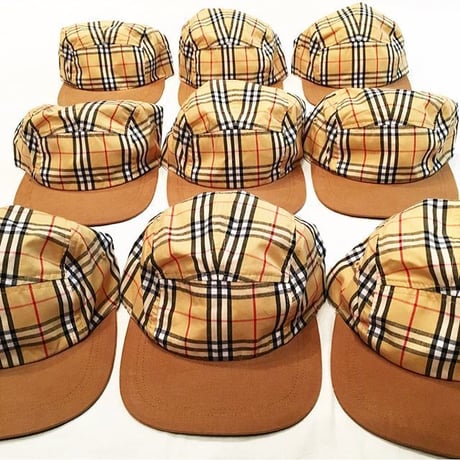 “T”Original Camp Cap (Check)｜ティーオリジナル キャンプキャップ（チェック）