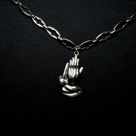 JOHN SOFIA “Playhand” chain necklace (Silver) | ジョンソフィア プレイハンド チェーン ネックレス (シルバー)