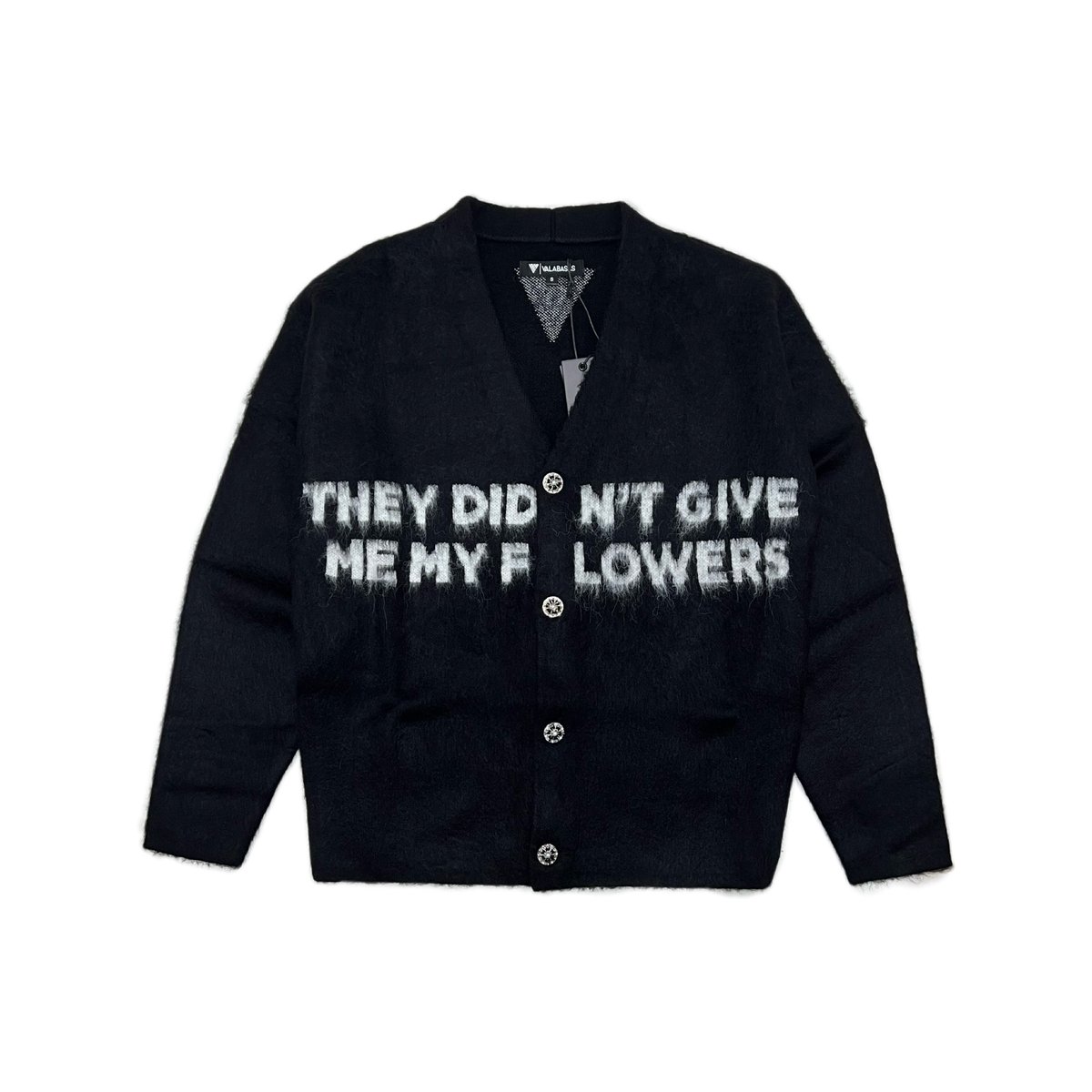 VALABASAS GARDEN MOHAIR SWEATER (BLACK) | Attac