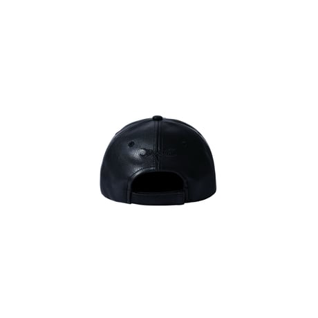 REVENGE TONAL EMBROIDERED LEATHER HAT (BLACK)｜リベンジ トーナル エンブロイダード レザー ハット（ブラック）