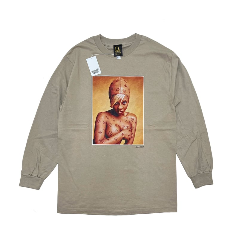 RAP ATTACK “Queen Bitch” L/S Tee (Sand) ※ATTACK