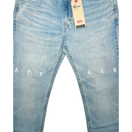 ATTACK ORIGINAL CUSTOM Levi’s 505 (Blue)｜アタックオリジナルカスタム リーバイス505（ブルー）