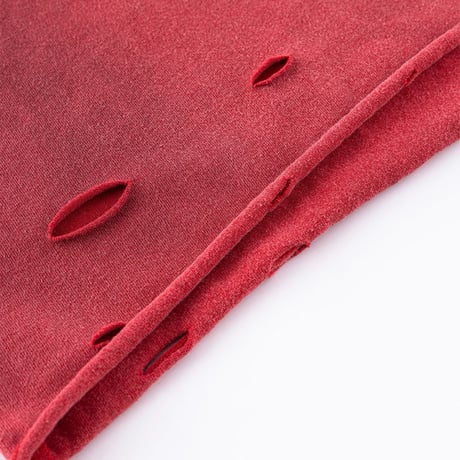 SUPPLIER Distressed Tribal Iron Cross Logo Tee (RED)｜サプライヤー ディストレスト トライバル アイアン クロス ロゴティー（レッド）